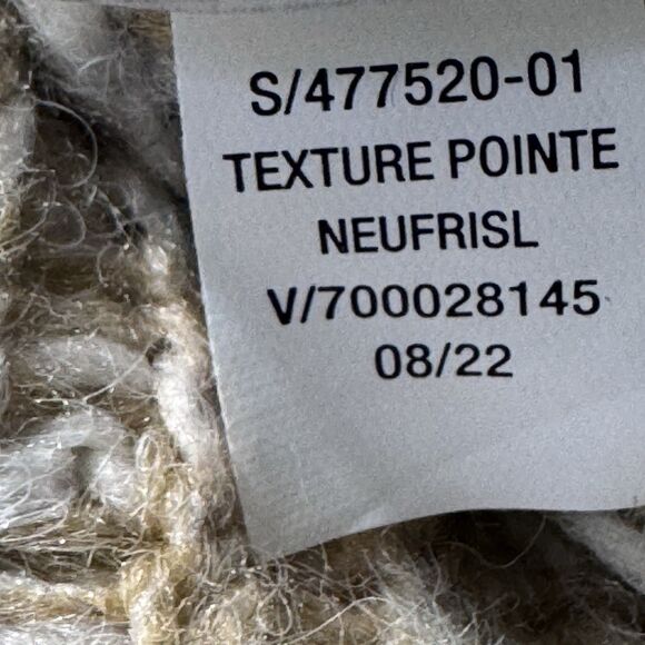 Old Navy Cozy Fair Isle Cable Knit Turtleneck Sweater Neutral Cozy Women XXL - Picture 7 of 8